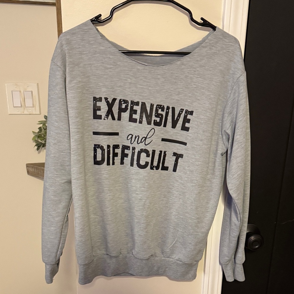 Gray Women's Sweatshirt